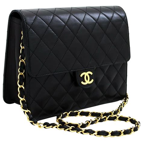 chanel borsa nera rosa e corallo|Chanel borse.